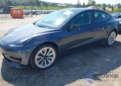 2023 Tesla Model 3 Rear-Wheel Drive from USA, damaged, VIN 5YJ3E1EAXPF437313